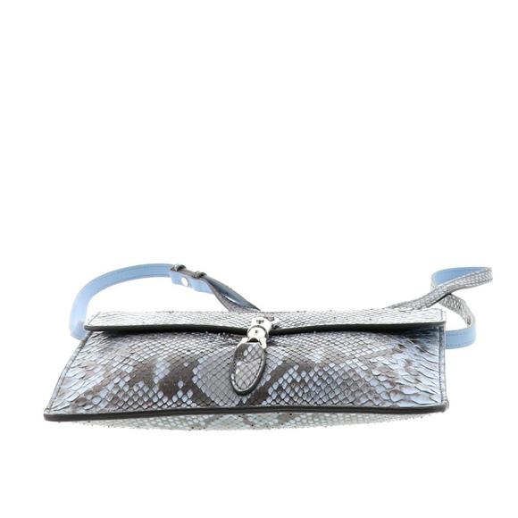 Gucci Python Shoulder Bag Blue - Picture 4 of 6